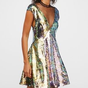 Free People Dance till Dawn Sequin Dress